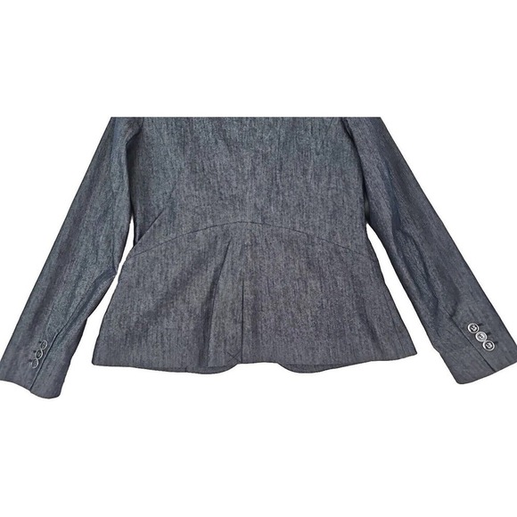 7th Avenue Design Studio ~Woman Size 8~ Blue Jean Color Blazer Jacket NWOT. - Picture 10 of 12